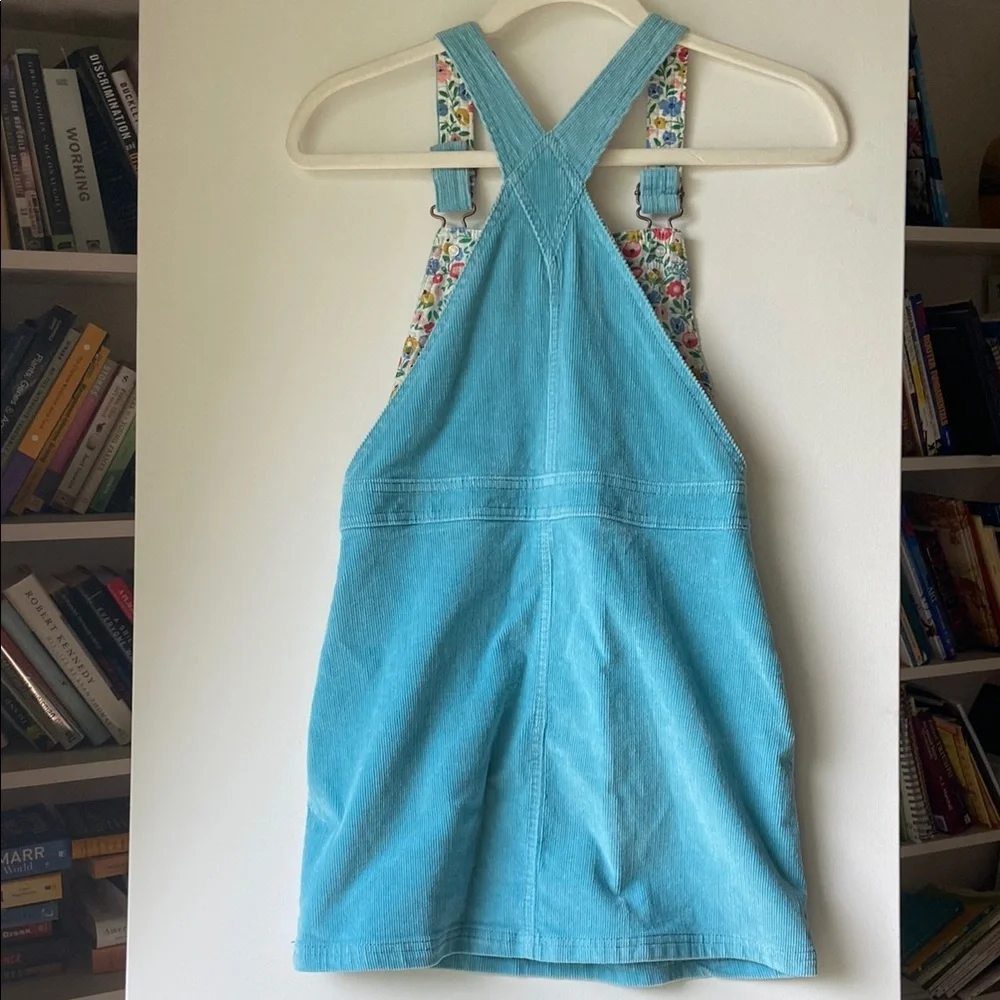 Mini Boden Corduroy Overalls Pinafore Dress
